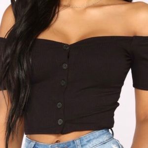 NWT ribbed crop top